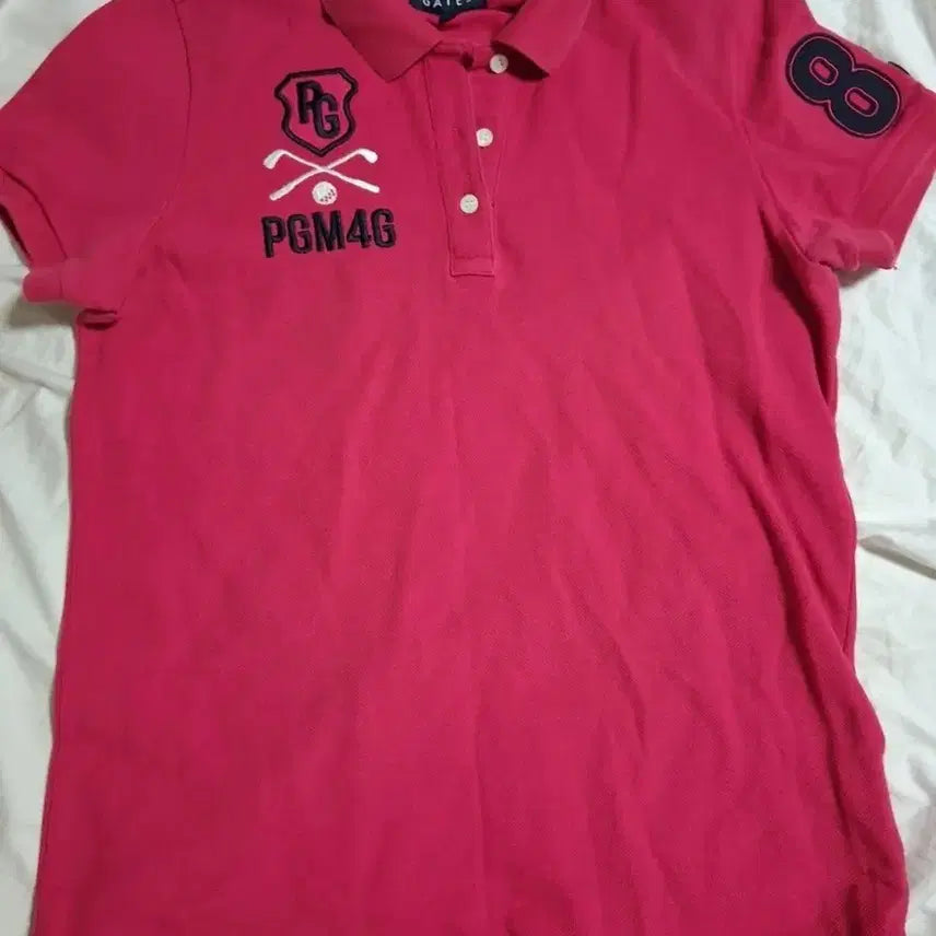 [BUNJANG] Pearly Gates Women's Golf Polo T-Shirt / 파리게이츠 여성티셔츠 여성골프티 여성 카라티