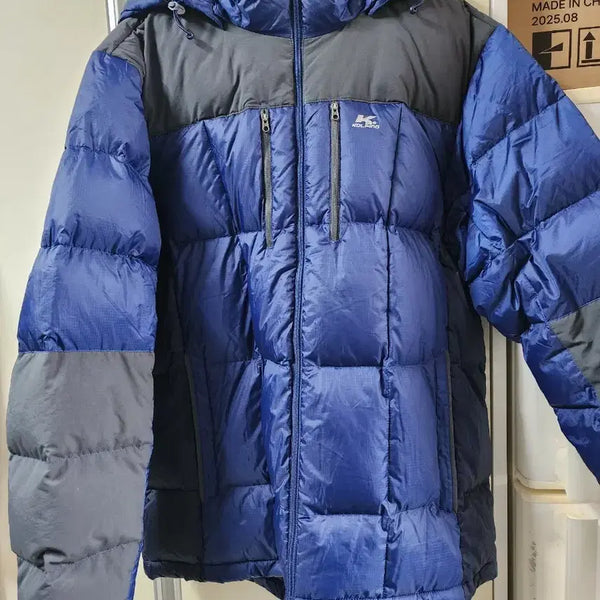 [BUNJANG] Outdoor Puffer Jacket Blue 2XL / 몽벨맛 패딩 블루 2XL