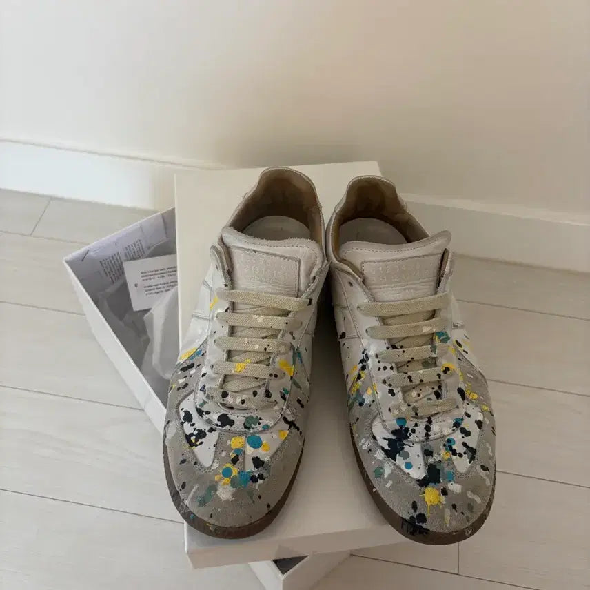 [BUNJANG] Maison Margiela German Army Painters Sneakers / 마르지엘라 독일군 페인팅 스니커즈 230 (36)