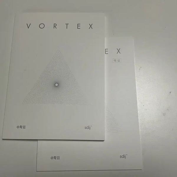 [BUNJANG] 2027 Sidah Aijae VORTEX Math 2 Textbook / 2027 시대인재 VORTEX 볼텍스 수학2