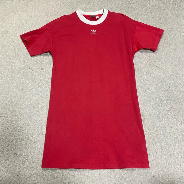 [BUNJANG] Adidas Trefoil Short Sleeve Dress M / 아디다스 트레포일 반팔 원피스 m