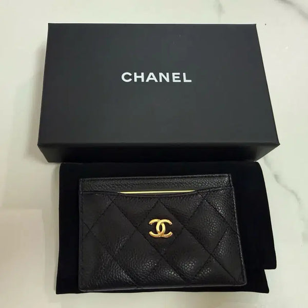 [BUNJANG] Chanel Card Slot Gold Hardware / 샤넬 카드슬롯 금장