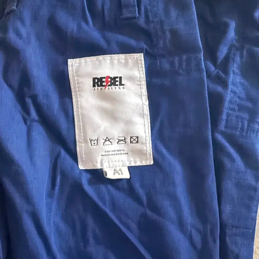 [BUNJANG] REBEL Jiu Jitsu Gi Blue A1 / REBEL 레벨 주짓수 도복 파란색 A1 상하의 더이상 가격내림x