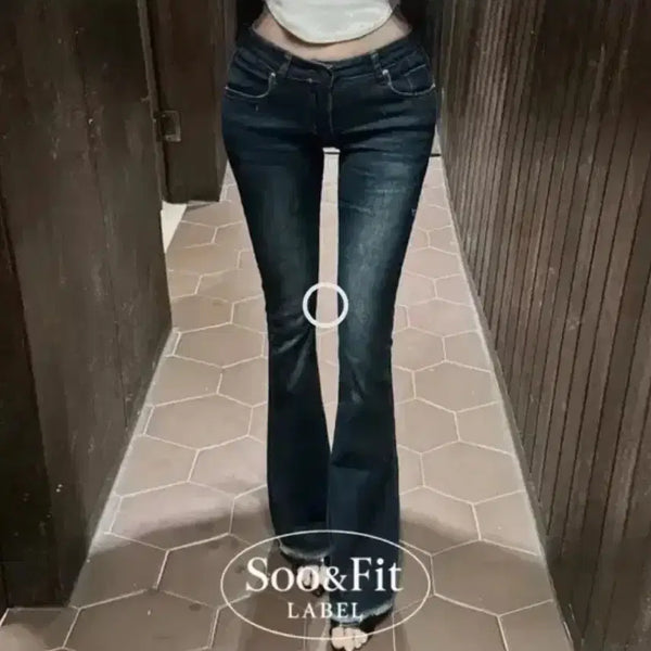 [BUNJANG] SUE&FIT Self-Produced Made Filler Denim Jeans (L) / 수앤핏 자체체작 made 필러데님 L