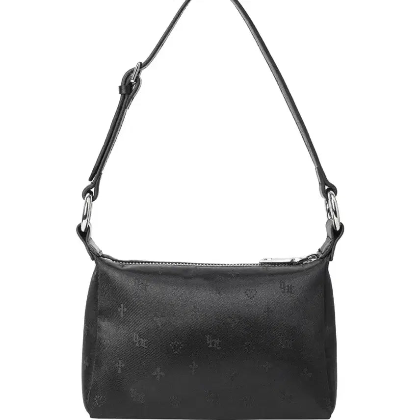 [BUNJANG] 3Times Jacquard Mini Bag Black / 쓰리타임즈 자카드 미니 백 블랙 가방