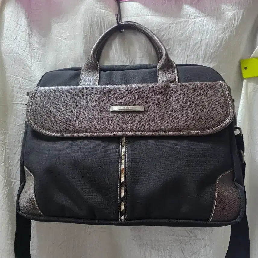 [BUNJANG] Daks Leather Briefcase / 닥스 서류 가방 블랙 브라운