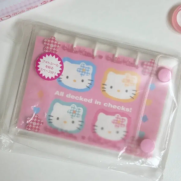 [BUNJANG] Classic Hello Kitty Diary Stickers & Address Book Set / 고전키티 키티 다이어리 스티커 카오하나 다이어리 주소록
