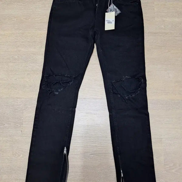 [BUNJANG] mnml Mufaa Black Denim Jeans Size 33 / 새상품)mnml 무파 블랙데님 33사이즈