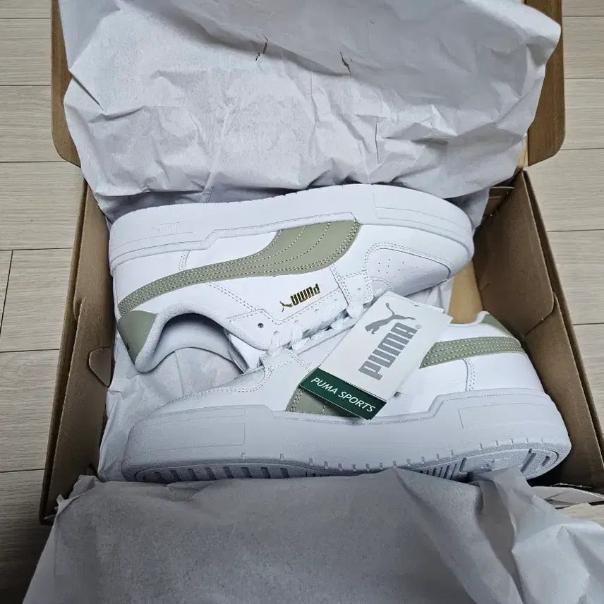 [BUNJANG] Puma Sneakers White Size 275 / 푸마 운동화 새상품 판매합니다.