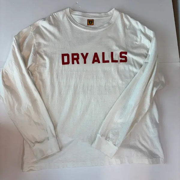 [BUNJANG] Human Made Long Sleeve T-shirt Ivory XL / 휴먼 메이드 롱슬리브 2xl