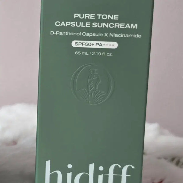 [BUNJANG] Hidif Pure Tone Capsule Sun Cream / 히디프 퓨어 톤 캡슐 선크림