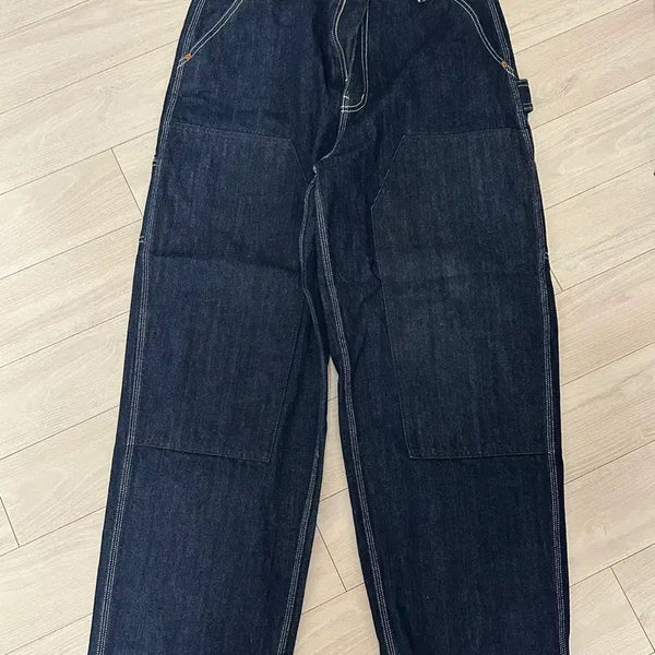 [BUNJANG] We11done Double Knee Boy Pants / 뤡코즈 보일팬츠 더블니