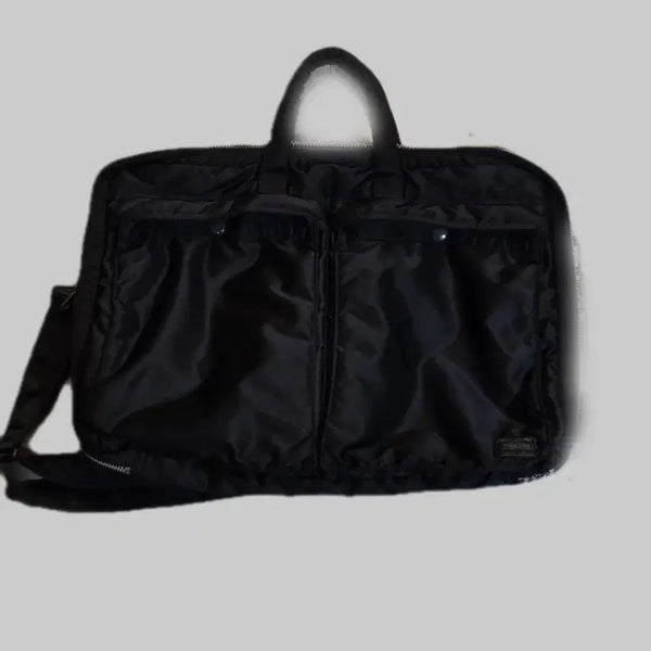 [BUNJANG] Porter Tanker 2-way Briefcase Black Crossbody Bag / 할인!)포터 탱커 2way 브리프케이스 블랙크로스백