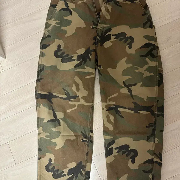[BUNJANG] RWCAS Camo Cargo Pants / 뤡코즈 카모바지