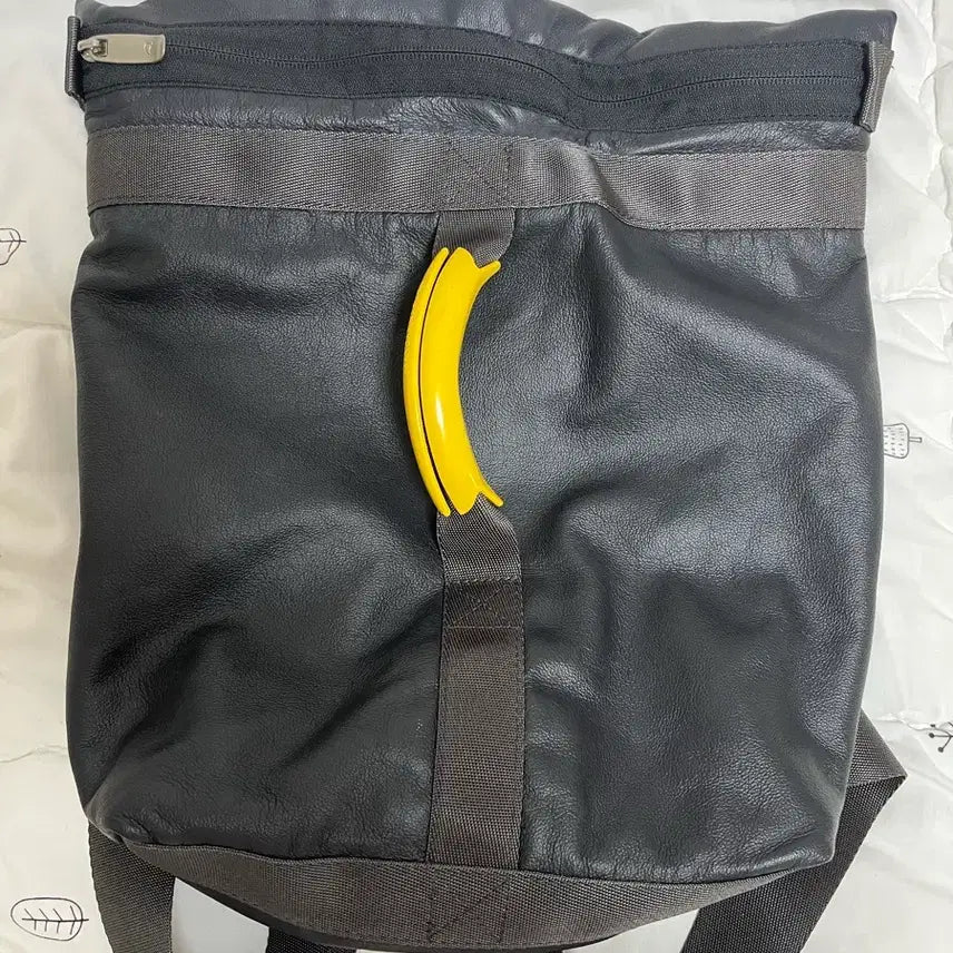 [BUNJANG] Mandarin Duck Leather Backpack / 만다리나덕 백팩
