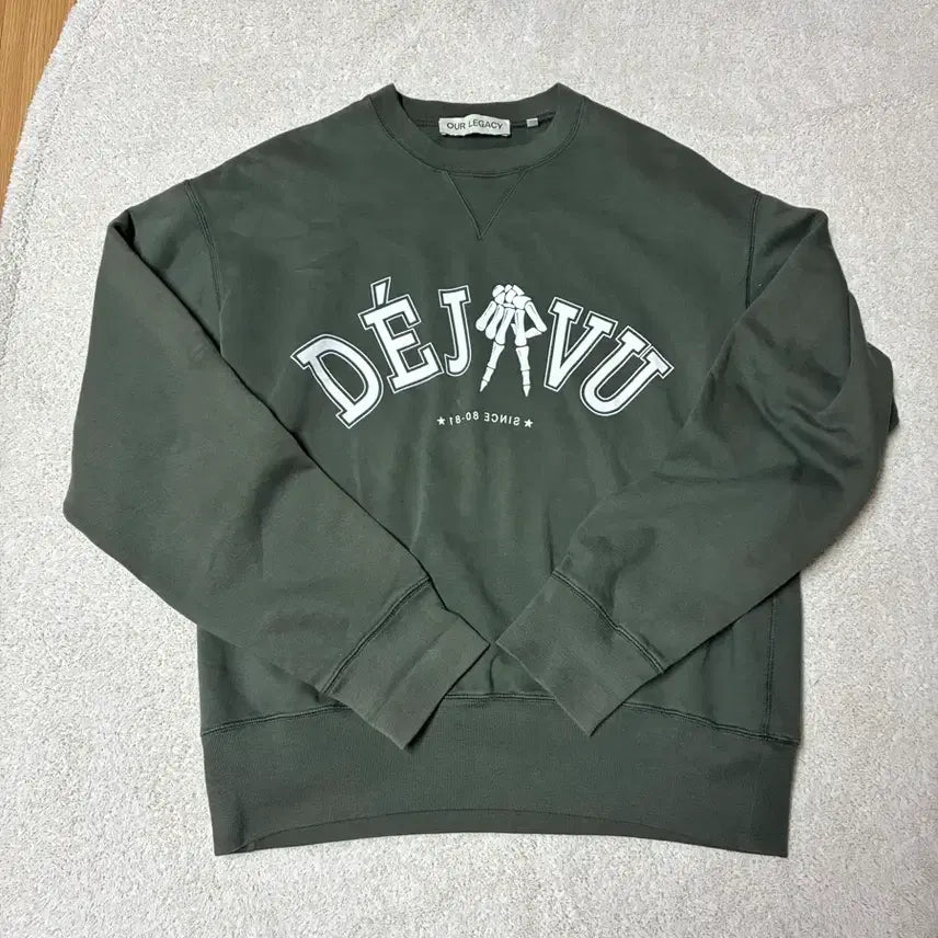 [BUNJANG] Our Legacy Dejavu Sweatshirt Size 48 / 아워레가시 데자뷰 맨투맨 48