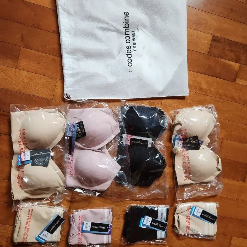[BUNJANG] Code:z Combined Underwear Set / 코데즈컴바인속옷셋트