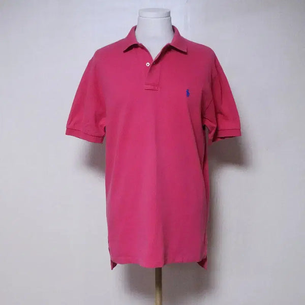 [BUNJANG] Polo Ralph Lauren Men's Pink Short Sleeve Polo Shirt Size 100 / 폴로 남성100 남성 카라 반팔 티셔츠(9)