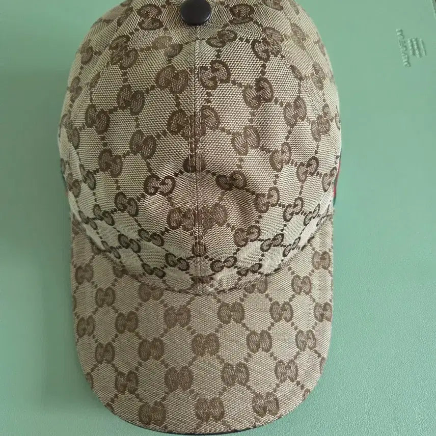 [BUNJANG] Gucci Signature Pattern Baseball Cap / 구찌 모자