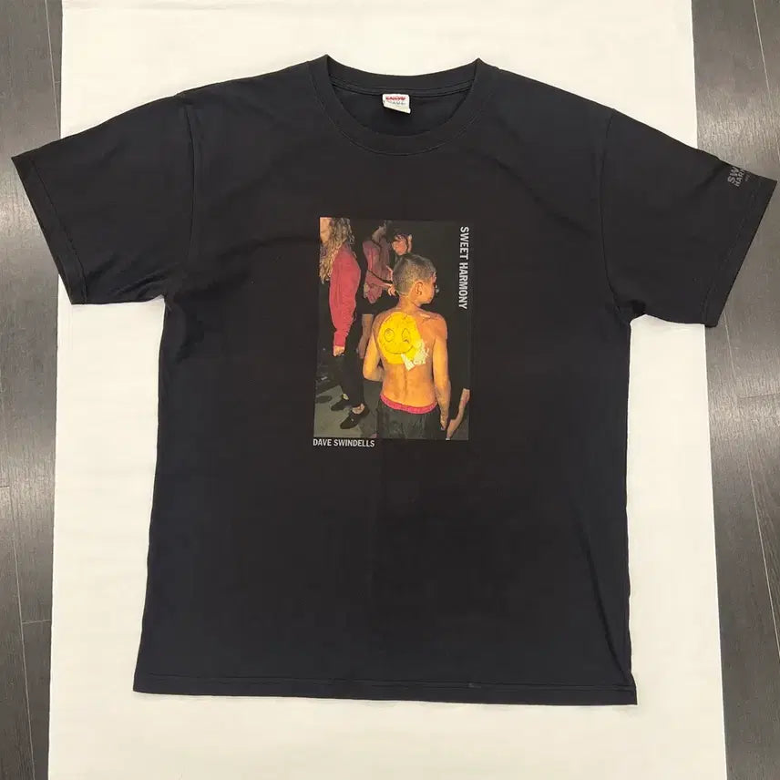 [BUNJANG] Nowave Photo Tee XL Black / 노우웨이브 포토티 xl