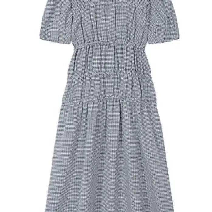 [BUNJANG] VOV Check Summer One-Piece Dress / VOV 보브 체크 썸머 원피스