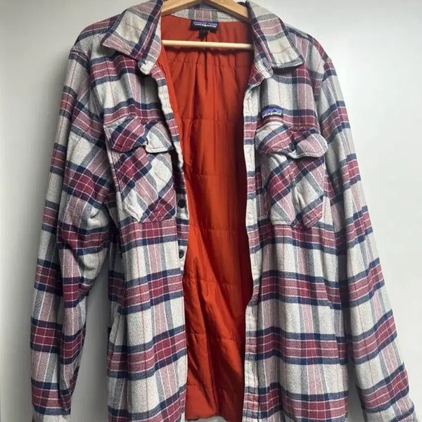 [BUNJANG] Patagonia Insulated Flannel Padded Shirt Jacket L / 파타고니아 인슐레이티드 플란넬 패딩셔츠 자켓 L사이즈