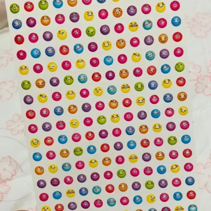 [BUNJANG] Emoticon Sticker Pack for Diary Decoration / 이모티콘 스티커 다꾸