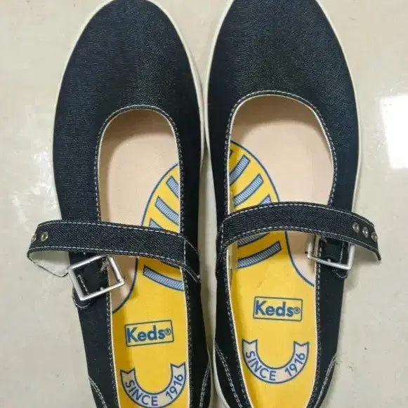 [BUNJANG] Keds Denim Mary Jane Shoes Size 245 / 케즈 데님 메리제인 슈즈 245