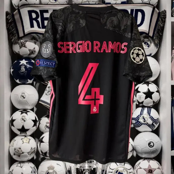 [BUNJANG] Real Madrid 20-21 Third Sergio Ramos Jersey XL / 20-21 레알 마드리드 써드 세르히오 라모스 유니폼 새제품
