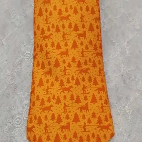 [BUNJANG] Hermès Silk Tie with Christmas Pattern / 에르메스 넥타이