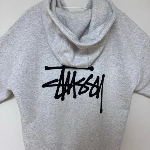 [BUNJANG] Stussy Basic Stussy Hood Zip-Up [Fleece] / 스투시 베이직 스투시 후드 집업 [기모]