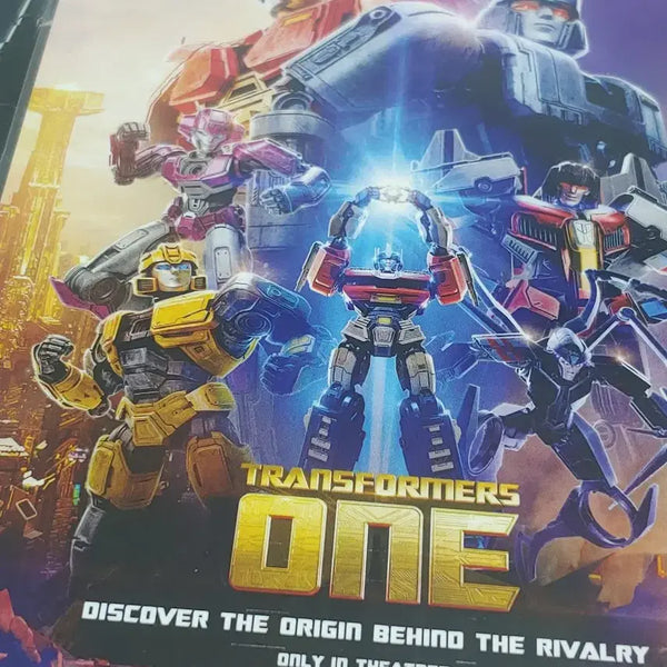 [BUNJANG] Transformers: One Hologram Art Card & Postcard Set (Sealed) / (2개1set)트랜스포머 one 홀로그램아트카드,엽서 새상품 미개봉