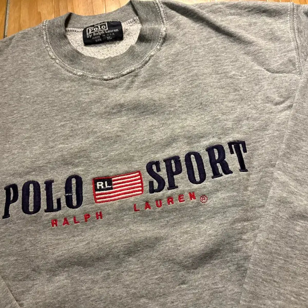 [BUNJANG] Vintage Polo Sport Sweatshirt XL / made in usa vtg polo sport 스웻셔츠 xl