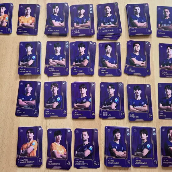 [BUNJANG] FC Anyang 2026 Purple Card Set / fc안양 2026년 보라카드 판매