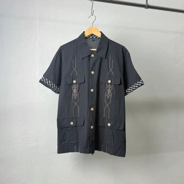 [BUNJANG] Leben Handler Ethnic Embroidered Shirt / Leben handler 에스닉 자수 셔츠
