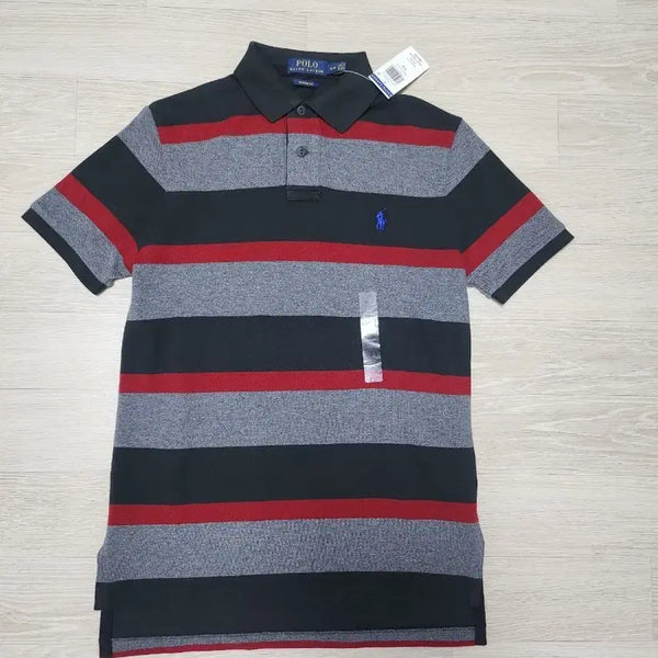 [BUNJANG] Polo Ralph Lauren Striped Short Sleeve Polo Shirt S / 폴로 랄프로렌 단가라 반팔 카라티S