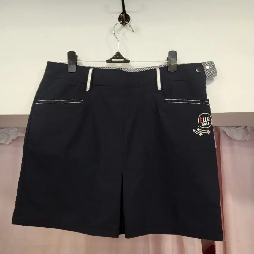 [BUNJANG] Elle Golf Women's Golf Skirt Navy / 엘르골프 여성 골프 치마 네이비