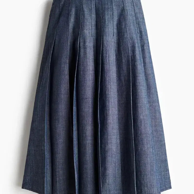 [BUNJANG] H&M Denim Pleated Skirt / h&m 흐앤므 데님 플리츠 스커트