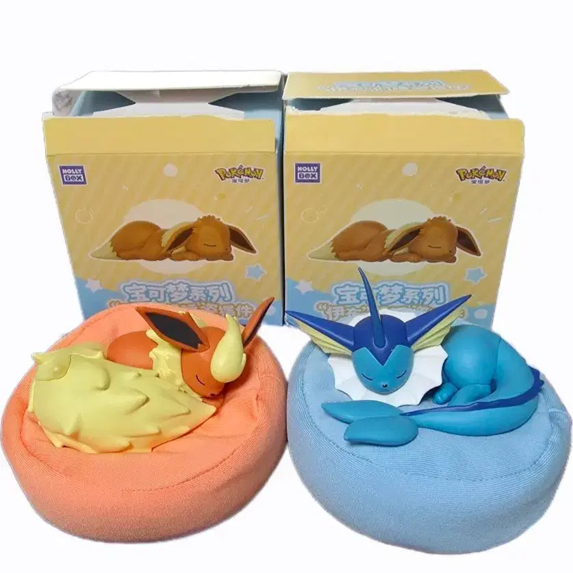 [BUNJANG] Pokemon Eevee Sleeping "Holy Box" Set / 세트)포켓몬스터 잠자는 이브이 홀리박스