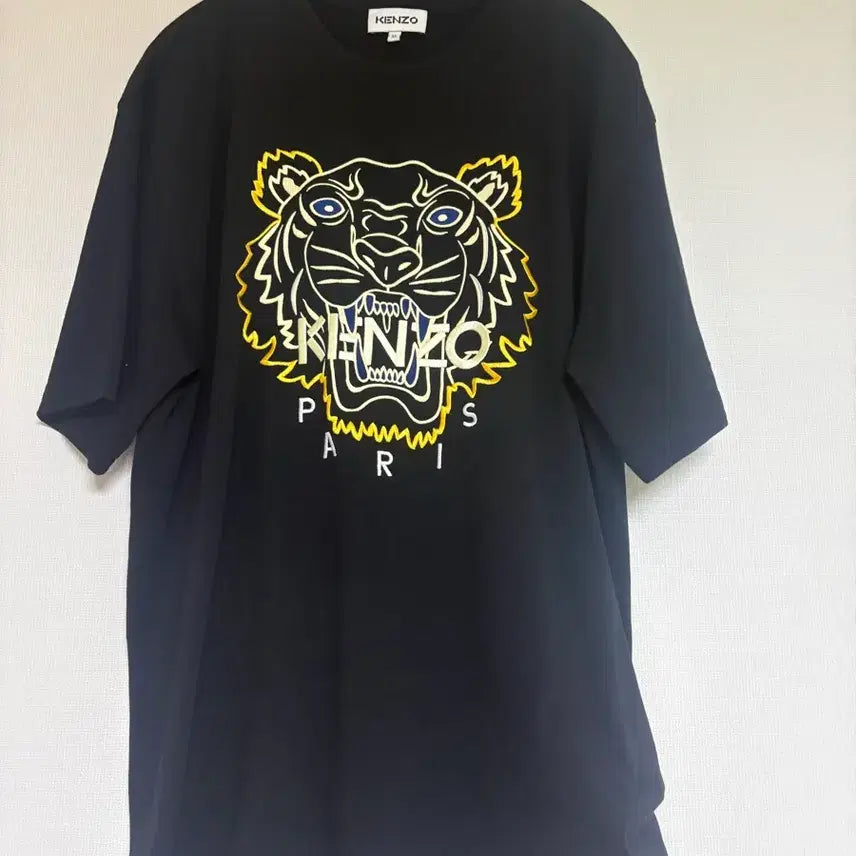 [BUNJANG] Kenzo Embroidered Logo T-shirt XL / 겐조 반팔티 xl 자수로고