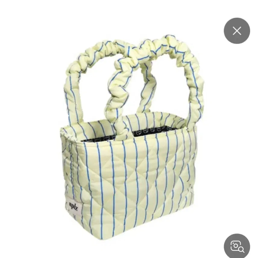 [BUNJANG] Please Project Striped Shrug Shoulder Bag / 플리즈프로젝트가방