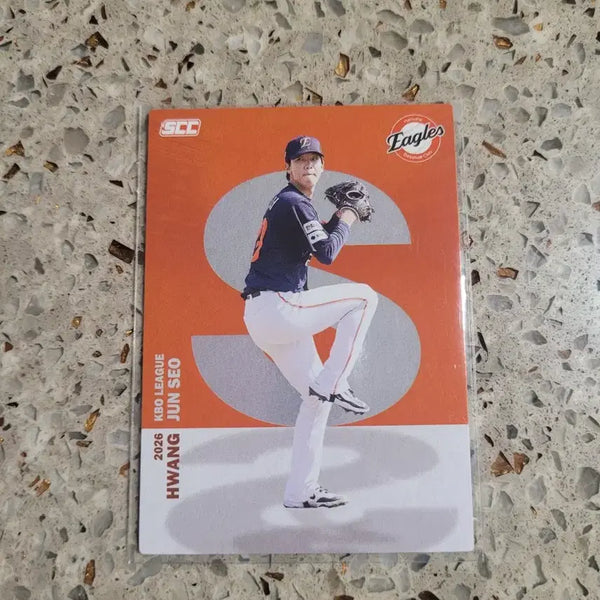 [BUNJANG] KBO 2026 Hanwha Eagles Hwang Jun Seo Alphabet Card / KBO 26한화 알파벳 황준서 카드