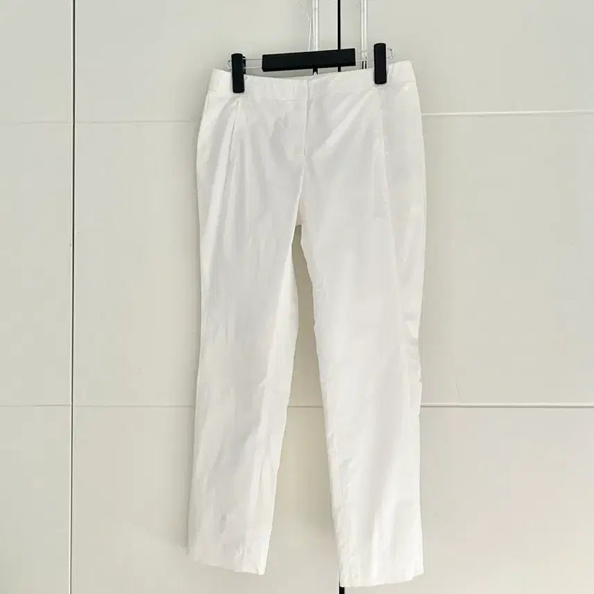 [BUNJANG] BCBG White Women's Pants Size 64-94 (S/M) / BCBG 화이트 팬츠
