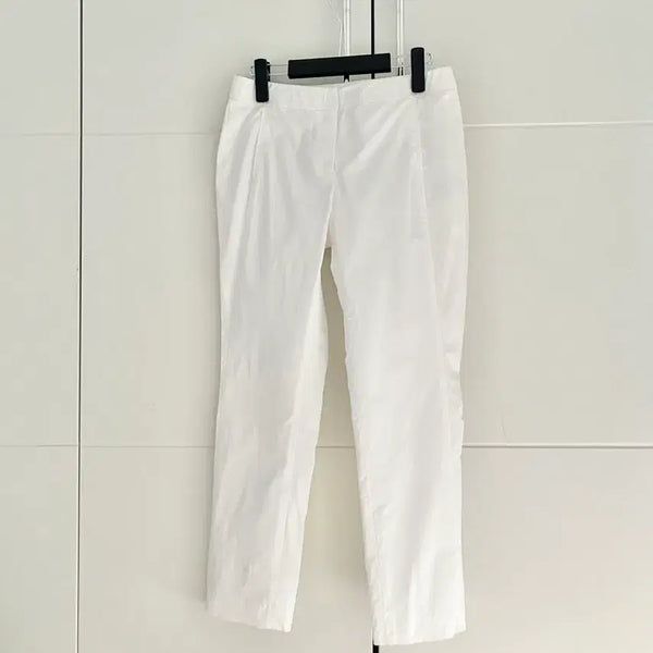 [BUNJANG] BCBG White Women's Pants Size 64-94 (S/M) / BCBG 화이트 팬츠
