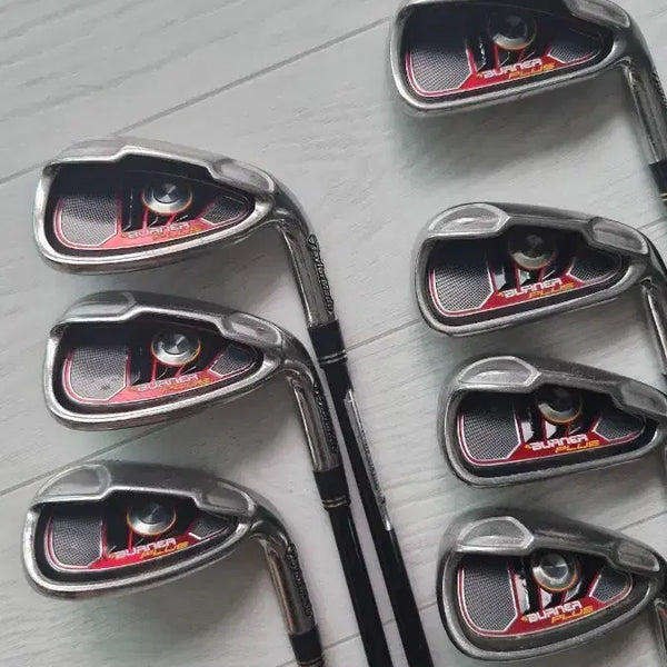 [BUNJANG] TaylorMade Burner Plus Carbon Iron Set / 테일러메이드 버너 PLUS 카본 아이언세트