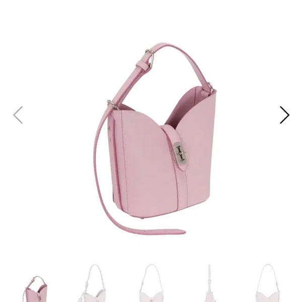 [BUNJANG] Vunque Perfect Petal Hobo Piccolo Bucket Bag Pink / 분크 퍼펙 페탈 호보 피콜로 버킷백 핑크 (에겐녀 추천/하객룩)
