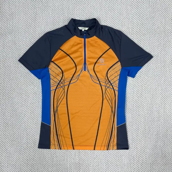 [BUNJANG] Beanpole Outdoor Functional T-Shirt Orange/Gray Size 100 / 빈폴 아웃도어 오렌지/그레이 기능성 티셔츠 100