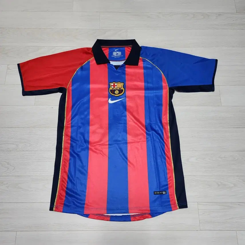 [BUNJANG] Nike Barcelona Ronaldinho Jersey / 나이키 바르셀로나 호나우지뉴 유니폼