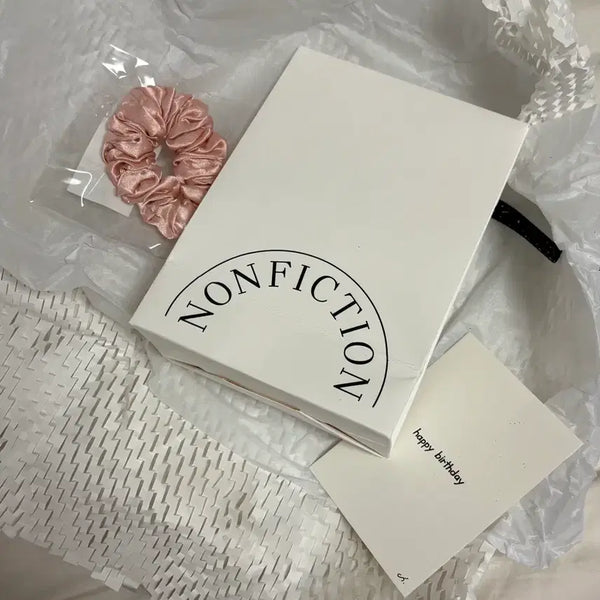 [BUNJANG] Nonfiction Rose Pale Hair Serum Mist 30ml with Scrunchie / 논픽션 로즈페일 헤어 세럼 미스트 30ml