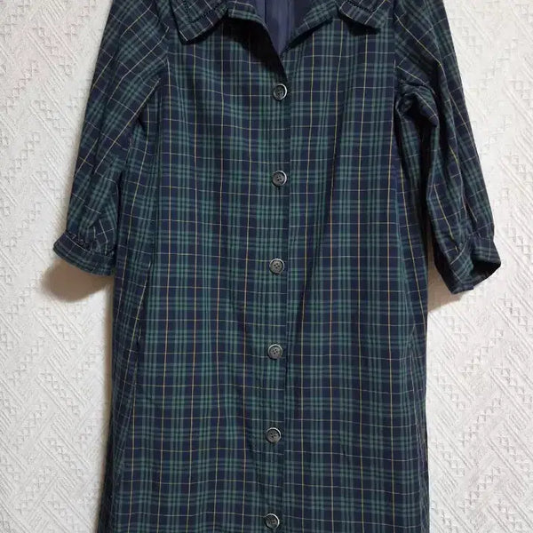 [BUNJANG] Checkered Long Dress / 체크원피스